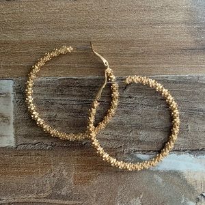 Francesca’s Gold Hoop Earrings
